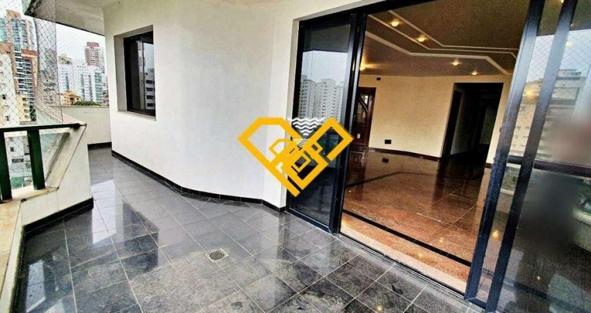 Apartamento com 4 quartos para alugar no Embaré, Santos 