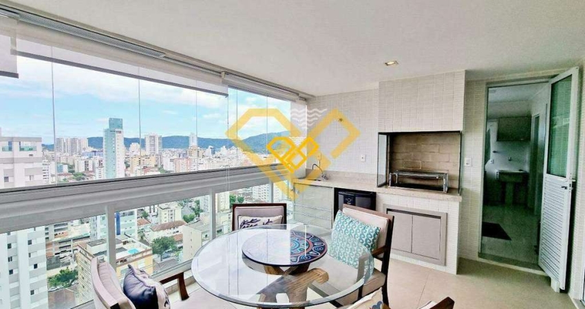 Apartamento com 3 quartos para alugar no Aparecida, Santos 