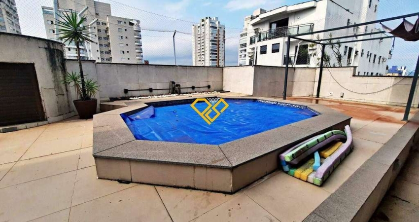Cobertura Duplex 3 Quartos Para Alugar em Santos/Sp