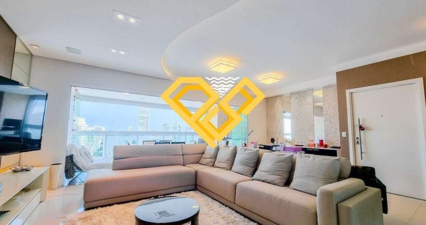 Apartamento com 3 Quartos para Alugar em Santos/SP.