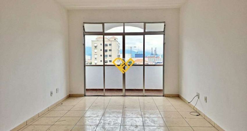Apartamento com 3 quartos para alugar no Embaré, Santos 