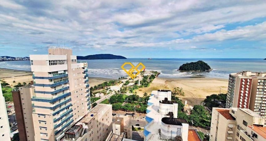 Apartamento Duplex 2 Quartos para Locação em Santos - Sp