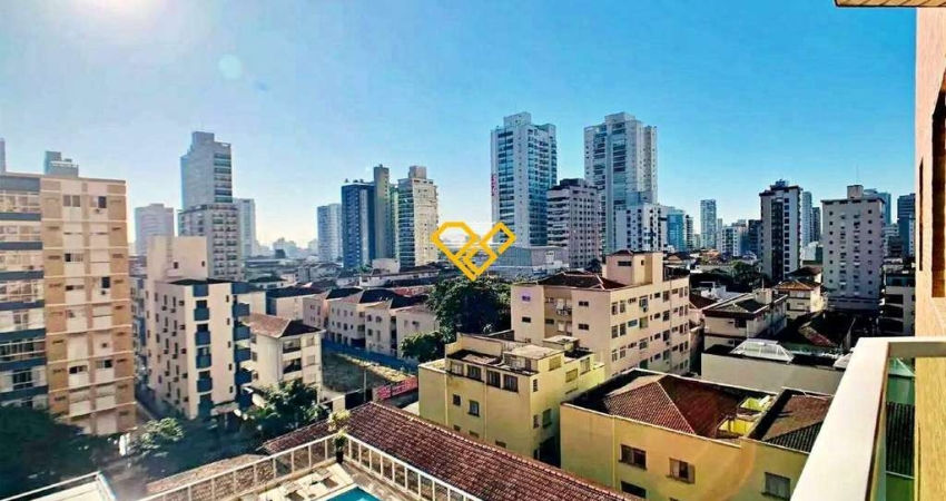 Apartamento com 2 quartos para alugar no Embaré, Santos 