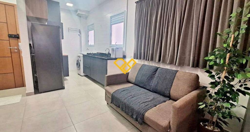 Apartamento com 1 quarto para alugar no José Menino, Santos 