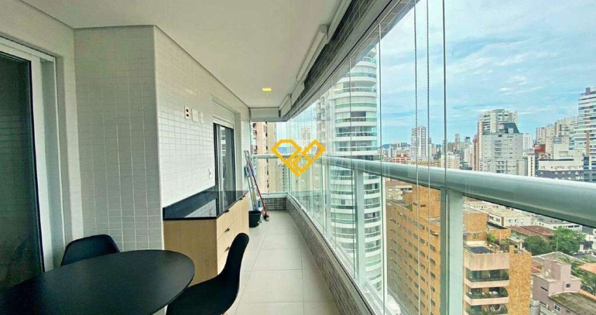 Apartamento com 2 quartos para alugar no Boqueirão, Santos 