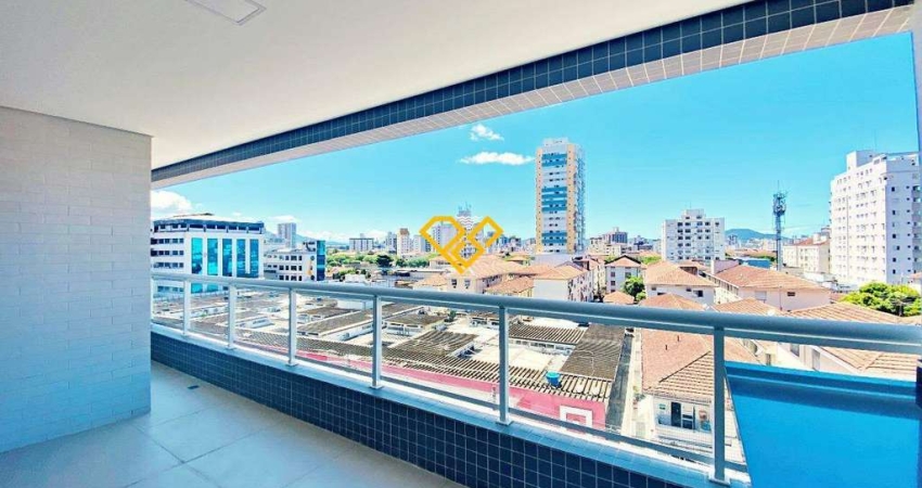 Apartamento com 2 quartos para alugar no Boqueirão, Santos 