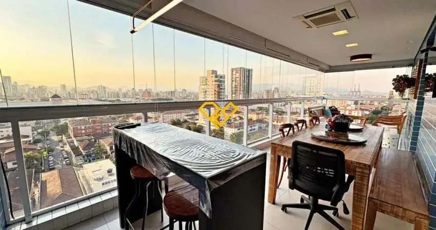 Apartamento com 3 quartos à venda na Aparecida, Santos 