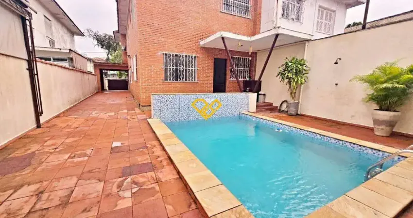 Casa com 4 quartos à venda no Embaré, Santos 