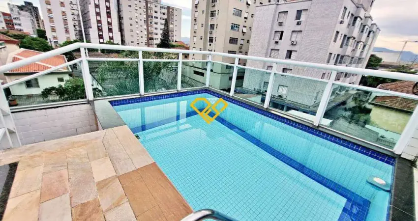 Casa com 2 quartos à venda no Embaré, Santos 