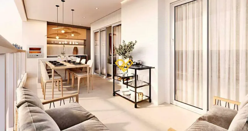 Apartamento com 3 quartos à venda no Embaré, Santos