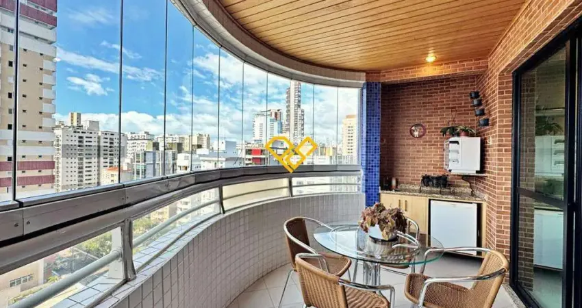 Apartamento com 4 quartos à venda no Gonzaga, Santos