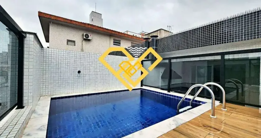 Casa com 3 quartos à venda no Embaré, Santos 