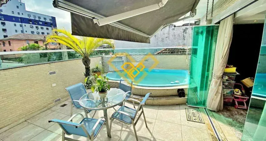 Casa com 3 quartos à venda no Embaré, Santos 