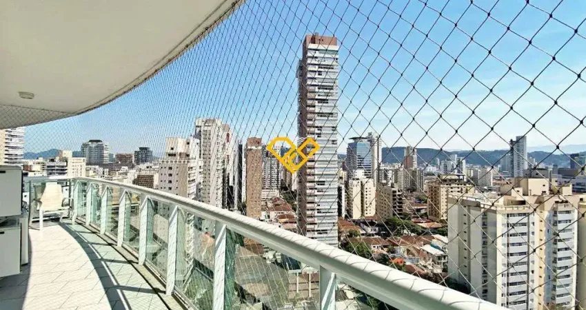 Apartamento com 3 quartos à venda no Boqueirão, Santos 