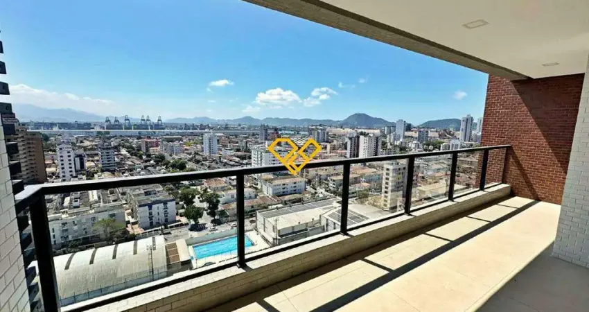 Apartamento com 3 quartos à venda na Aparecida, Santos