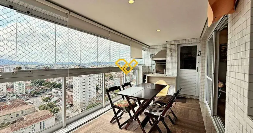 Apartamento com 3 quartos à venda no Embaré, Santos