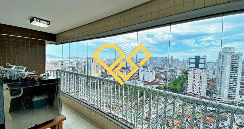 Apartamento com 3 quartos à venda no Encruzilhada, Santos