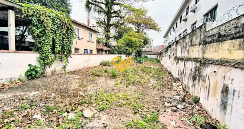 Terreno à venda no Campo Grande, Santos