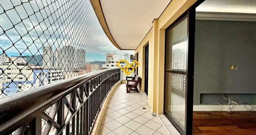 Apartamento com 3 quartos à venda no Ponta da Praia, Santos 