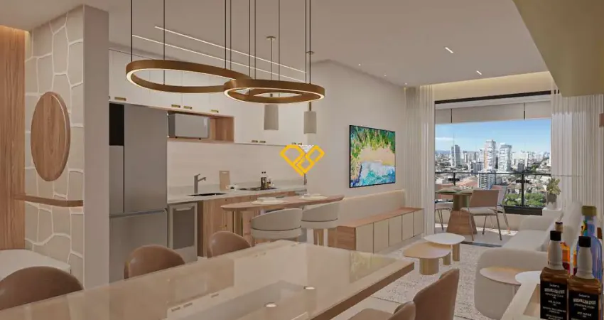 Apartamento com 2 quartos à venda no Boqueirão, Santos 