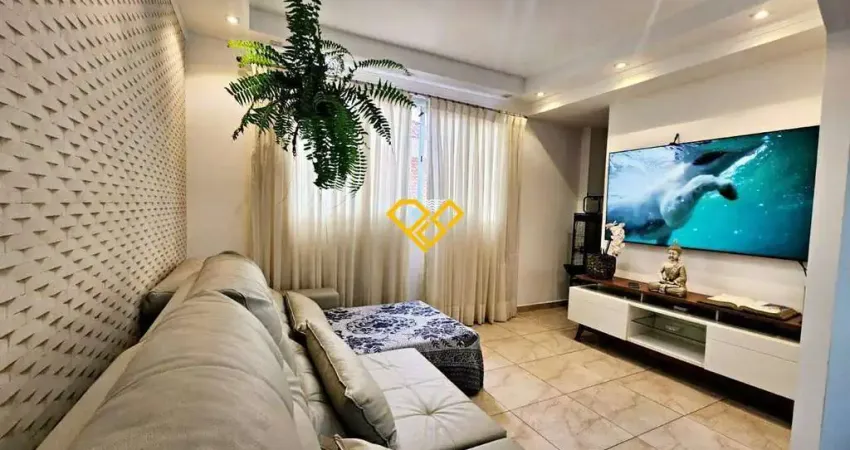 Casa em condomínio fechado com 2 quartos à venda no Marapé, Santos 