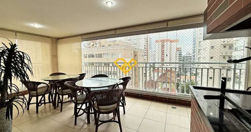 Apartamento com 3 quartos para alugar no Boqueirão, Santos