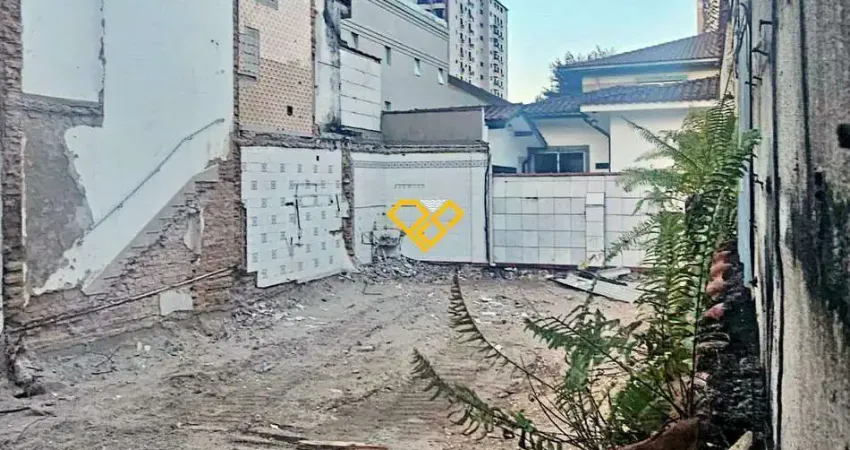 Terreno à venda no Embaré, Santos