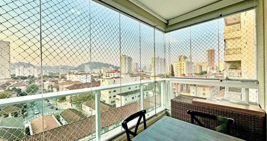 Apartamento com 2 quartos à venda no Campo Grande, Santos 
