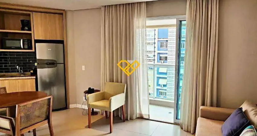 Apartamento com 1 quarto à venda no Pompéia, Santos 