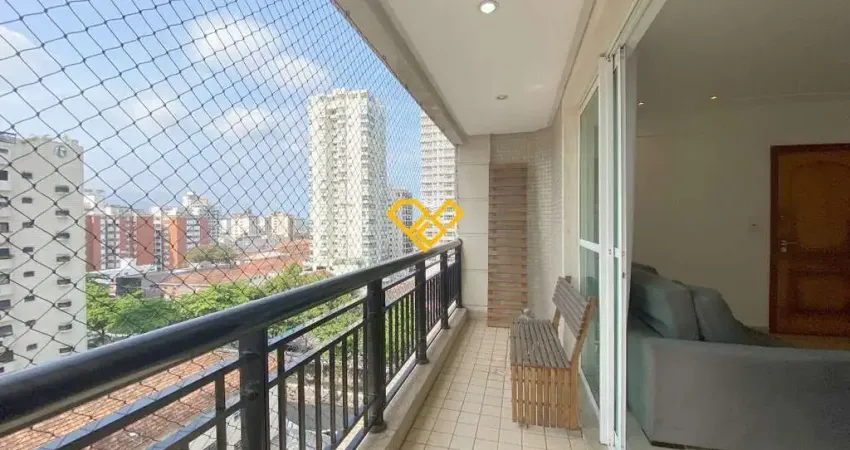 Apartamento com 3 quartos para alugar no Gonzaga, Santos