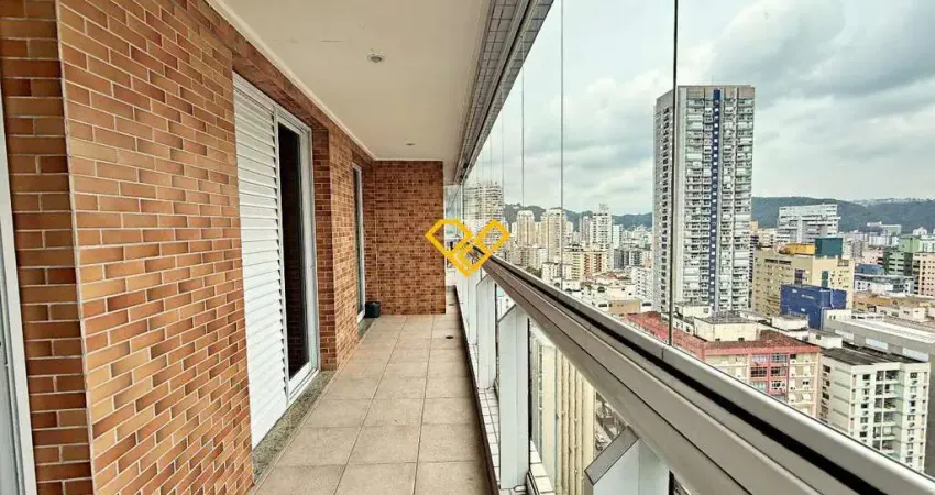 Apartamento com 2 quartos à venda no Gonzaga, Santos