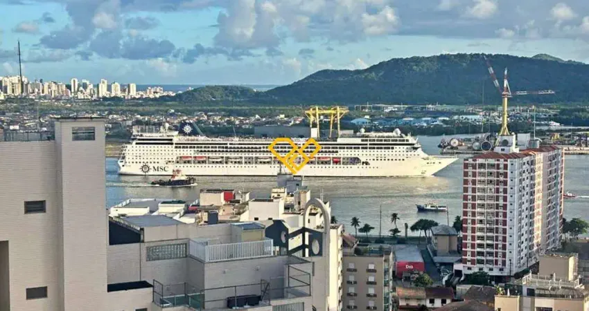 Apartamento com 1 quarto para alugar no Ponta da Praia, Santos