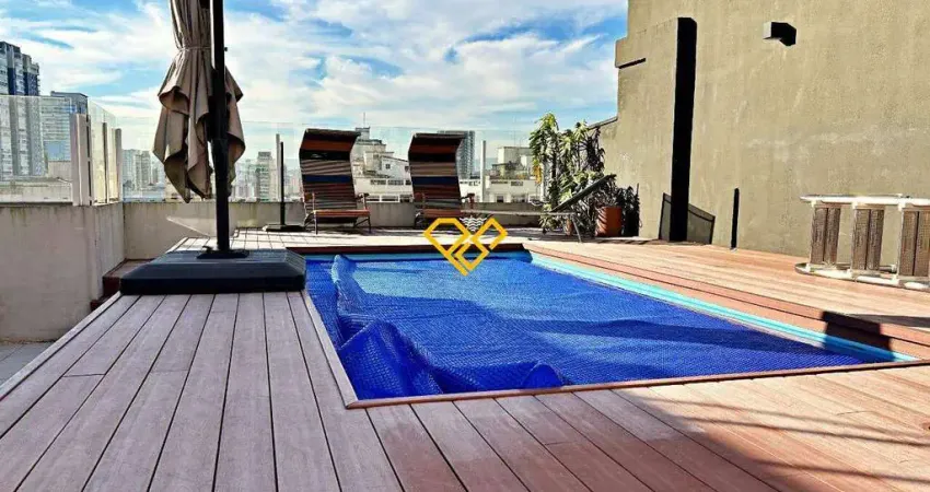 Cobertura com 4 quartos à venda no Ponta da Praia, Santos