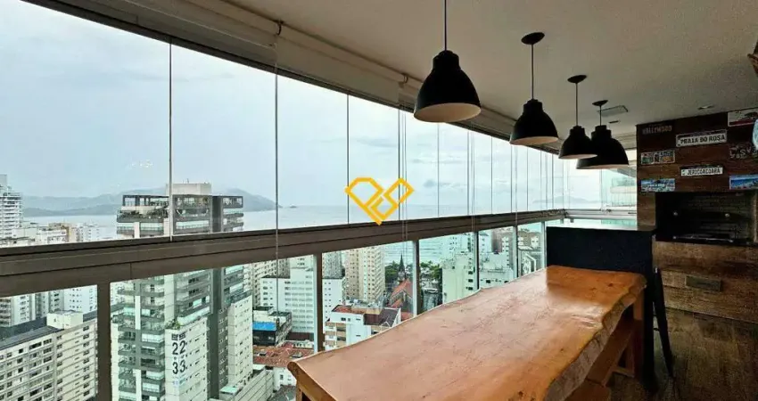 Apartamento com 3 quartos para alugar no Embaré, Santos