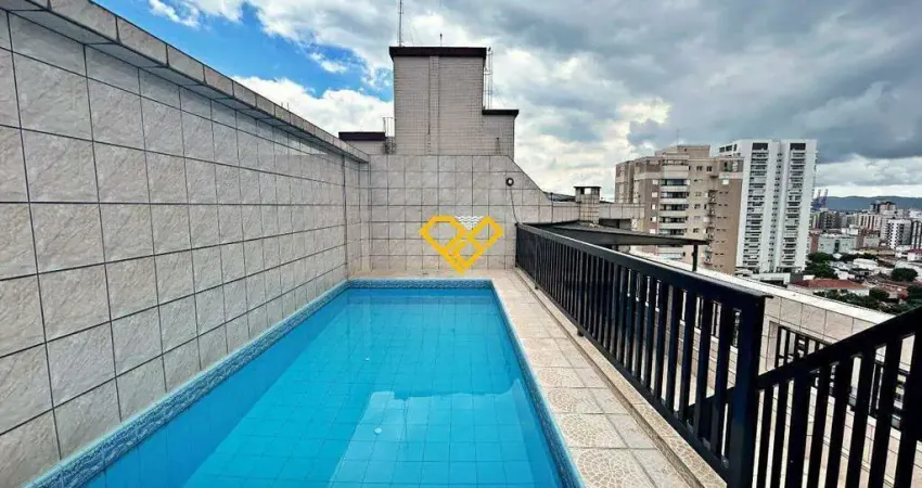 Cobertura com 4 quartos à venda no Embaré, Santos