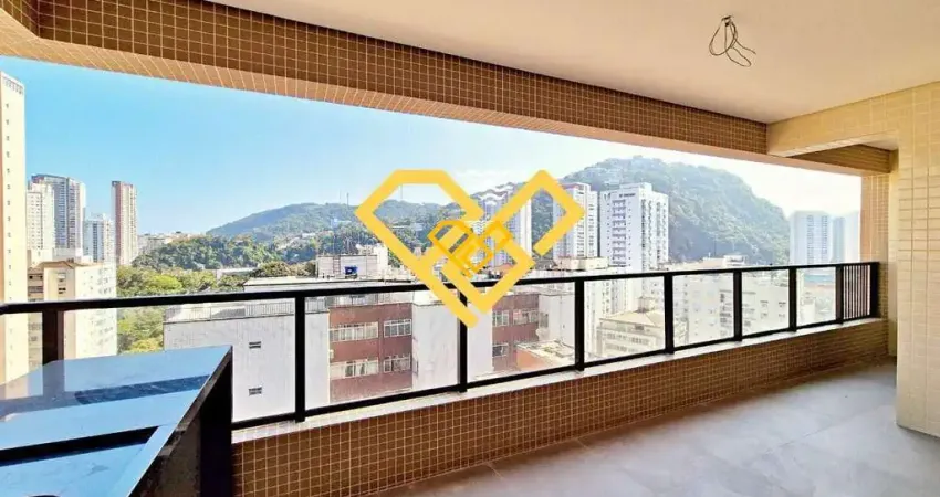 Apartamento com 2 quartos à venda no José Menino, Santos 