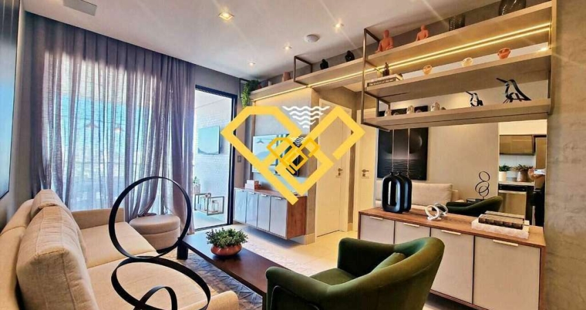 Apartamento com 2 quartos à venda no Aparecida, Santos 