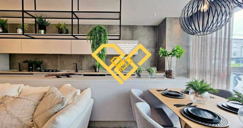 Apartamento com 2 quartos à venda no Encruzilhada, Santos 