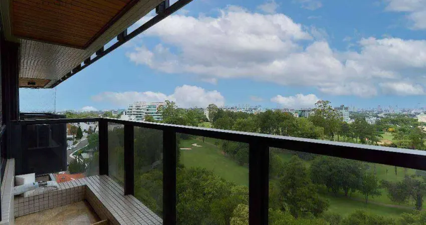 Apartamento com 4 dormitórios para alugar, 226 m² por R$ 13.855,26/mês - Cabral - Curitiba/PR