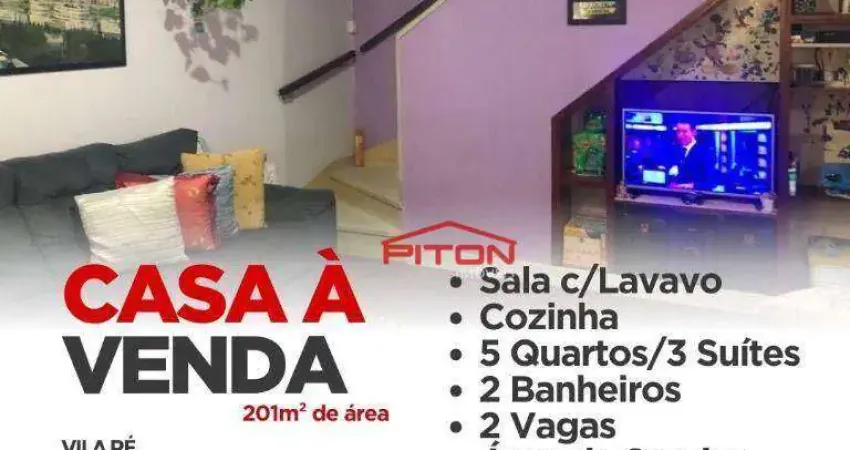 Casa com 5 quartos à venda na Rua Municipal, 807, Vila Ré, São Paulo