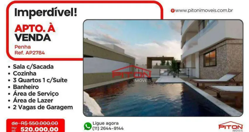 Apartamento - Penha - São Paulo/SP