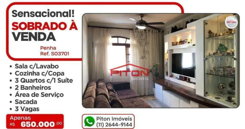 Sobrado - Penha - São Paulo/SP