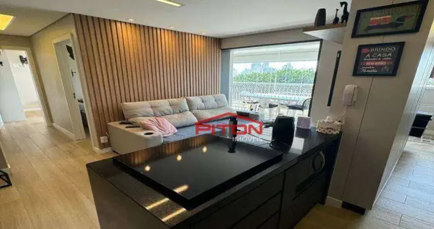 Apartamento mobiliado a venda 02 quartos todos suíte e varanda gourmet - belenzinho - são paulo/sp