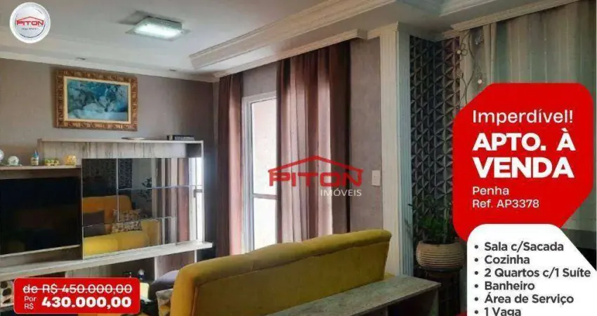 Apartamento com 2 quartos à venda na Rua Mercedes Lopes, 480, Penha, São Paulo