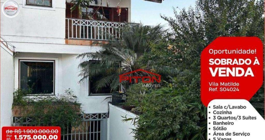 Casa com 3 quartos à venda na Rua Plínio de Carvalho, 247, Vila Matilde, São Paulo