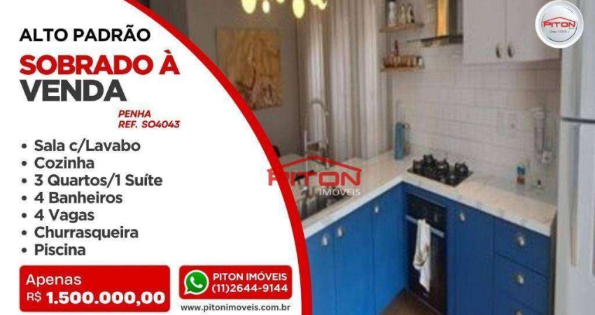Sobrado Frontal - Penha - São Paulo/SP