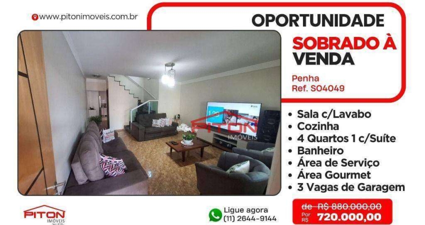 Sobrado Frontal - Penha - São Paulo/SP