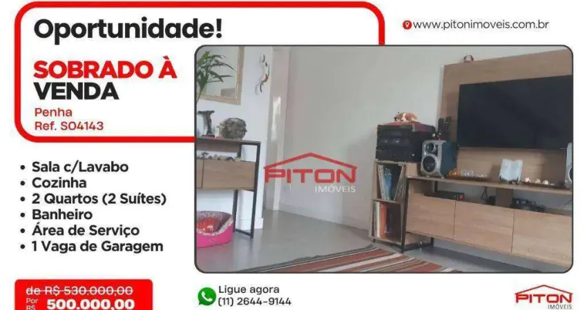 Sobrado - Penha - São Paulo/SP