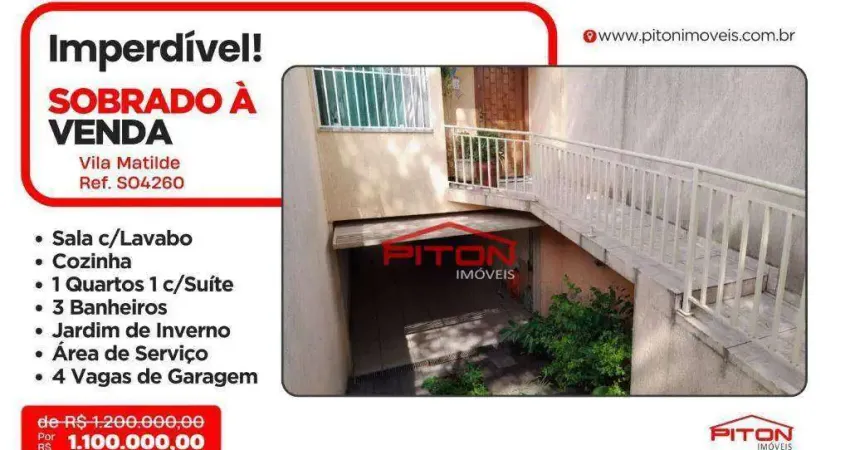 Casa com 3 quartos à venda na Rua Sebastião de Andrade, 601, Vila Matilde, São Paulo