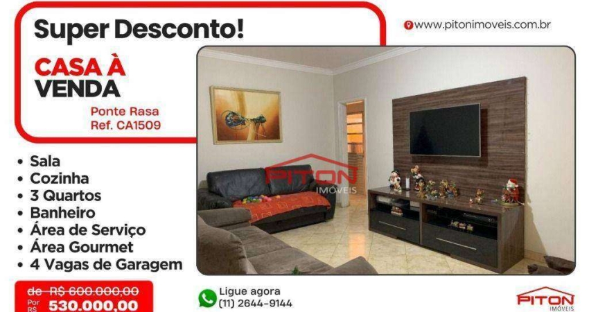 Casa - Ponte Rasa - São Paulo/SP